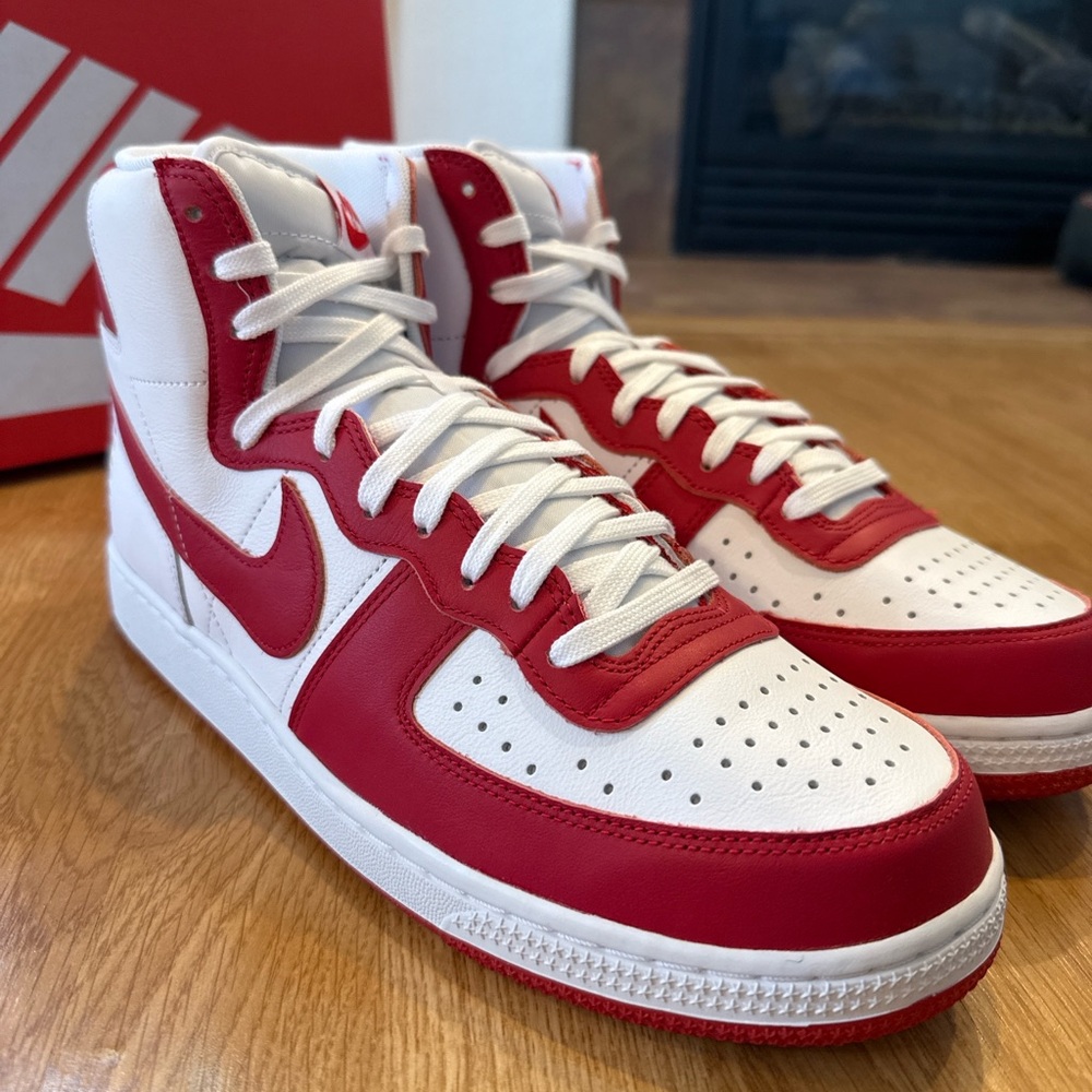 Nike Terminator High | White/University Red | Size 11.5 Men’s | Brand New in Box